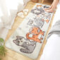 Cute Cats Long Floor Mat