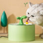 Sapling Ceramic Cat Drinking Fountain ⛲