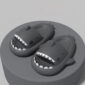 Smiley Shark Slippers Flip Flops (Upgraded 4cm Thick Edition)
