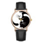 Yin Yang Cat Quartz Watch