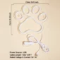 Paw Shaped USB Powered LED Neon Light Sign Specifications