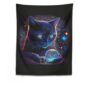 Mythical Kitty Tapestry Home Decor Wall Art