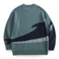 Whalely Cool Whale Print Pullover Jumper